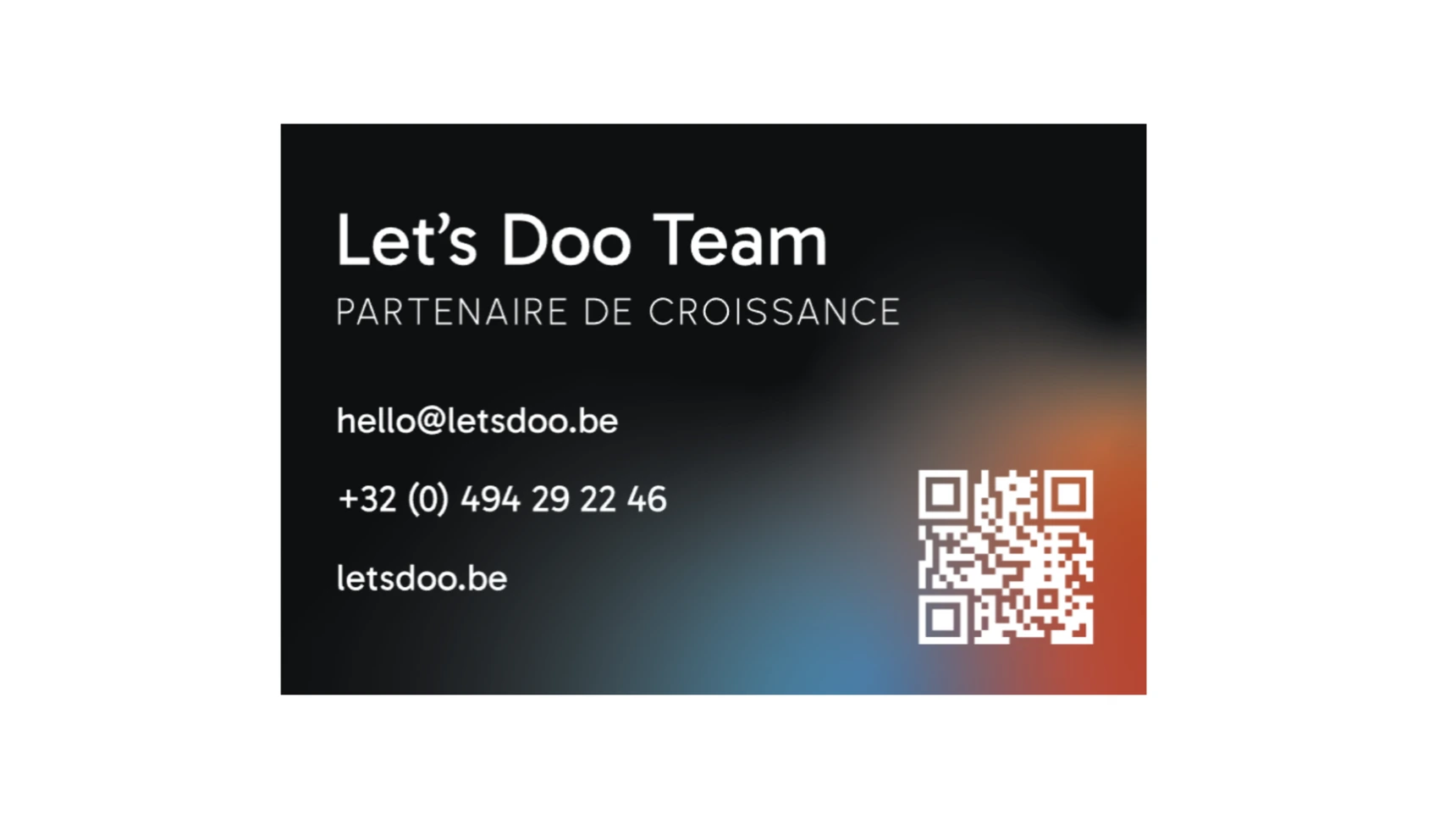 Carte de visite Let's Doo